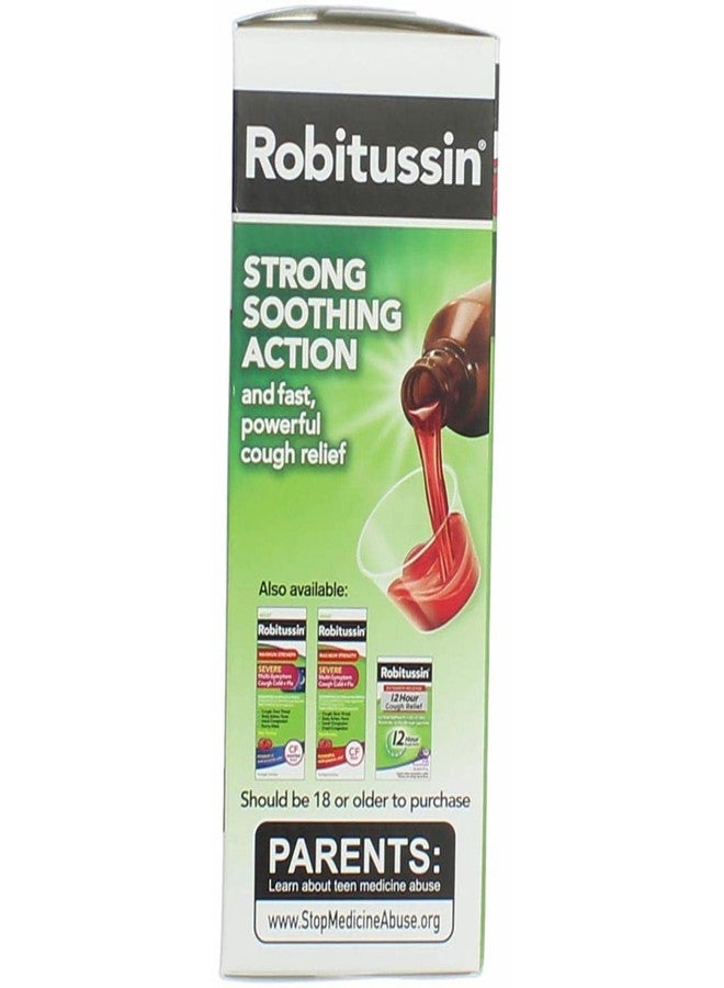 Robitussin Adult Cough+Chest Congestion DM Liquid Maximum Strength - 4 oz, Pack of 3 - Image 4